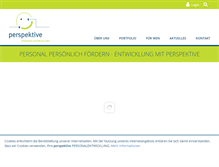 Tablet Screenshot of perspektive-personalentwicklung.de